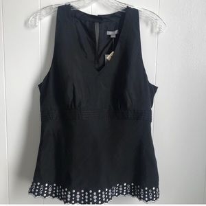 Ann Taylor Career Silk Sleeveless Blouse NWT
